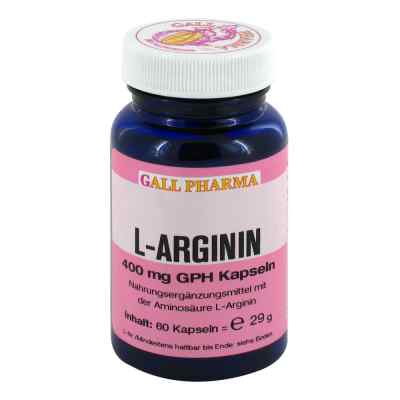 L-arginin 400 mg GPH Kapseln 60 stk von Hecht-Pharma GmbH PZN 01395615
