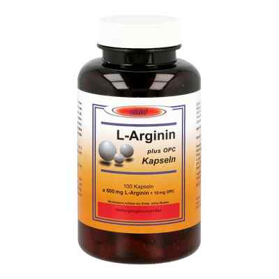 L-arginin+opc 600 mg Kapseln 100 stk von natuko Versand PZN 11349898