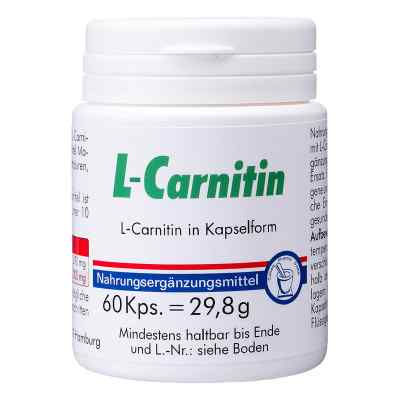 L-carnitin Kapseln 60 stk von Pharma Peter GmbH PZN 06322621