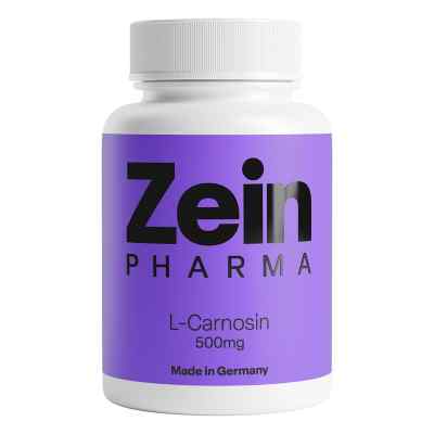 L-Carnosin 500mg von ZEINpharma 60 stk von ZeinPharma Germany GmbH PZN 10198262