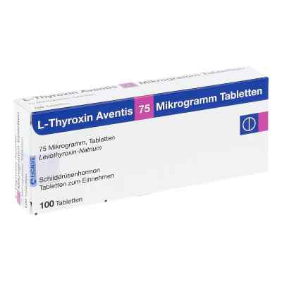 L-thyroxin 75 [my]g Aventis Tabletten 100 stk von Sanofi-Aventis Deutschland GmbH PZN 12727109