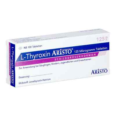 L-Thyroxin Aristo 125μg 100 stk von Aristo Pharma GmbH PZN 01882746
