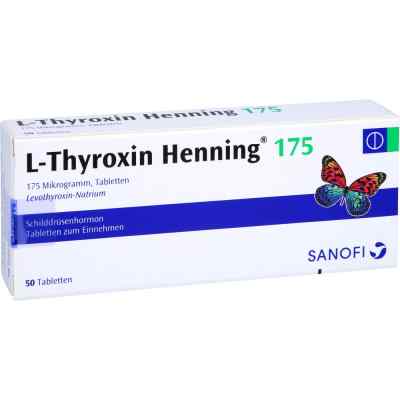L-Thyroxin Henning 175 50 stk von Sanofi-Aventis Deutschland GmbH PZN 04876203