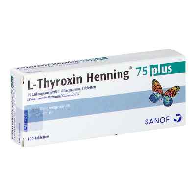 L-Thyroxin Henning 75 plus 100 stk von Sanofi-Aventis Deutschland GmbH PZN 03343781