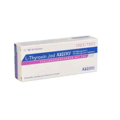 L-Thyroxin Jod Aristo 100μg/150μg 100 stk von Aristo Pharma GmbH PZN 03419509