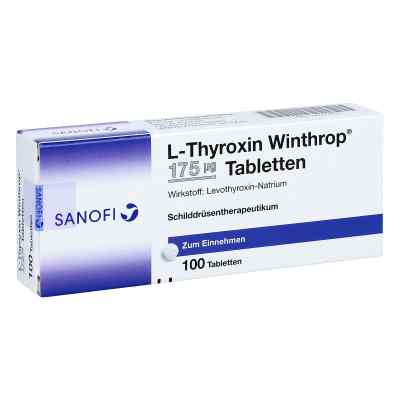 L-Thyroxin Winthrop 175μg 100 stk von Sanofi-Aventis Deutschland GmbH PZN 06912972