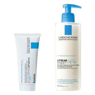 La Roche Posay Cicaplast Baume B5+ (100ml) & Lipikar Syndet AP+ 1 Pck von L'Oreal Deutschland GmbH PZN 08102823