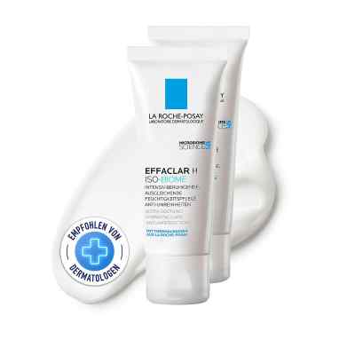 La Roche Posay Effaclar H Iso-Biome Feuchtigkeitspflege 2x40 ml von L'Oreal Deutschland GmbH PZN 08102864