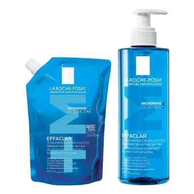 La Roche Posay Effaclar Schäumendes Reinigungsgel+Nachfüllpack 1 Pck von L'Oreal Deutschland GmbH PZN 08102580