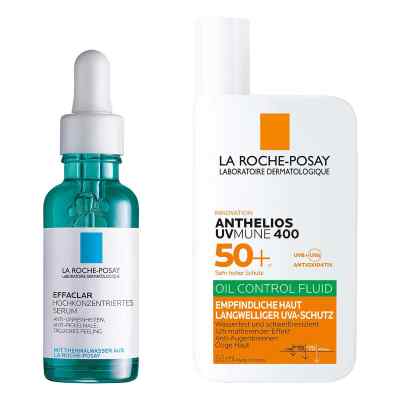 La Roche Posay Effaclar Serum & Anthelios OilControl UVMune 400 1 Pck von L'Oreal Deutschland GmbH PZN 08102828