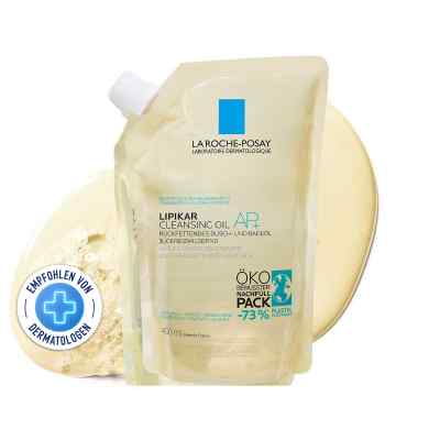 La Roche-Posay Lipikar AP+ Dusch- und Badeöl – Nachfüllpack 400 ml von L'Oreal Deutschland GmbH PZN 16573850