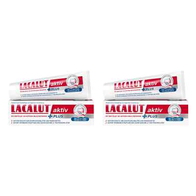 Lacalut Aktiv Plus Zahncreme 2x75 ml von Dr. Theiss Naturwaren GmbH PZN 08104780