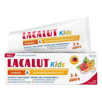 Lacalut Kids Karies & Zuckersäurenschutz 2-6 Jahre 55 ml von Dr. Theiss Naturwaren GmbH PZN 20040326