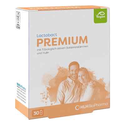 Lactobact PREMIUM Darm-Probiotikum mit Inulin Kapseln 30 stk von HLH BioPharma GmbH PZN 18487422