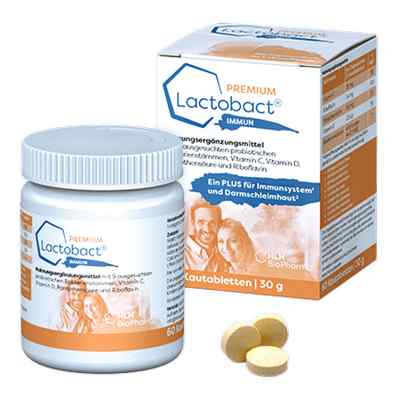 Lactobact Premium Immun Kautabletten 60 stk von HLH BioPharma GmbH PZN 16810244