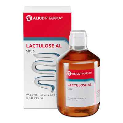 Lactulose AL Sirup bei Verstopfung 500 ml von ALIUD Pharma GmbH PZN 08423881