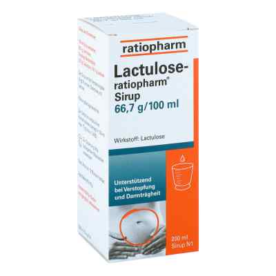 Lactulose-ratiopharm 200 ml von ratiopharm GmbH PZN 04916859