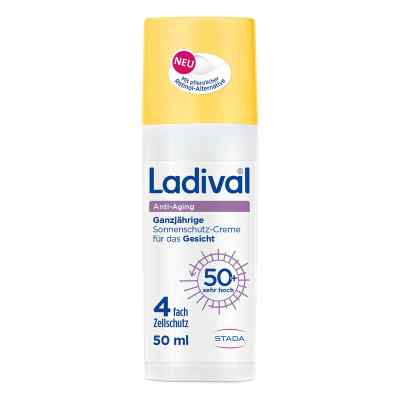 Ladival Anti-Aging Sonnenschutz-Creme Gesicht LSF 50+ 50 ml von STADA Consumer Health Deutschland GmbH PZN 19742856