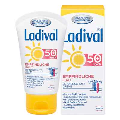 Ladival empfindliche Haut Creme Lsf 50+ 50 ml von STADA Consumer Health Deutschlan PZN 16037525