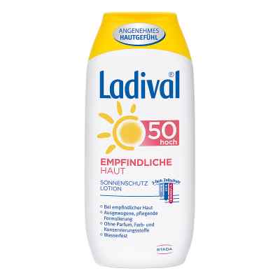 Ladival empfindliche Haut Lotion Lsf 50 200 ml von STADA GmbH PZN 13229684