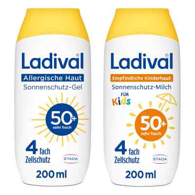 Ladival Sonnenschutz Familien-Paket LSF 50+