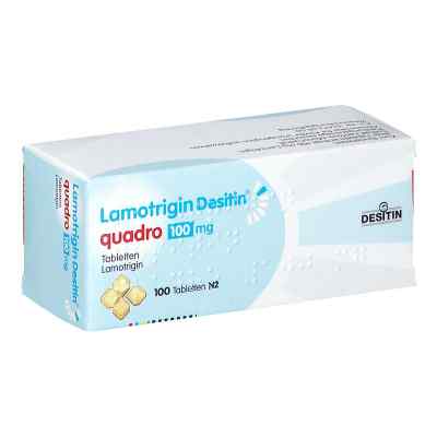 Lamotrigin Desitin Quadro 100 mg Tabletten 100 stk von Desitin Arzneimittel GmbH PZN 03806330