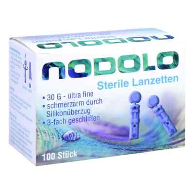 Lanzetten Nodolo steril 30 G ultra fine 100 stk von IMACO GmbH PZN 11339894