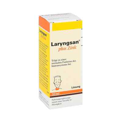 Laryngsan Plus Zink Lösung 50 ml von Mylan Healthcare GmbH PZN 02578499