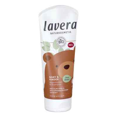 Lavera Baby & Kind Waschlotion & Shampoo Dt. 200 ml von LAVERANA GMBH & Co. KG PZN 19248576