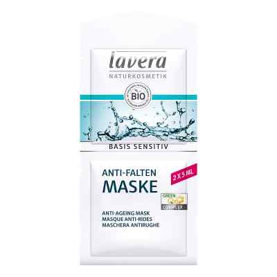 Lavera basis sensitiv Anti-falten Maske Q10 4spra. 2X5 ml von LAVERANA GMBH & Co. KG PZN 12657550