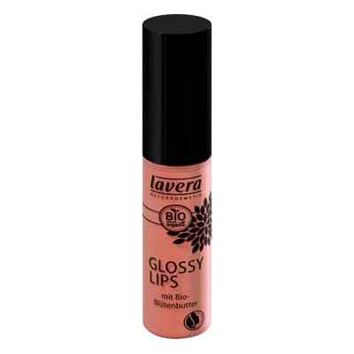 Lavera Glossy Lips 08 rosy sorbet 6.5 ml von LAVERANA GMBH & Co. KG PZN 10211844