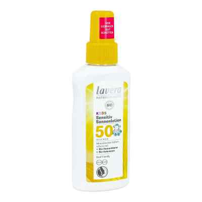 Lavera sensitiv Sonnenlotio Kids Lsf 50 100 ml von LAVERANA GMBH & Co. KG PZN 16218876