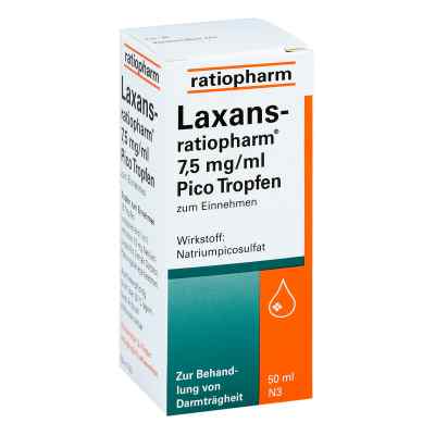 Laxans-ratiopharm 7,5mg/ml Pico 50 ml von ratiopharm GmbH PZN 04687809