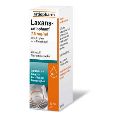 Laxans-ratiopharm 7,5mg/ml Pico 30 ml von ratiopharm GmbH PZN 04687790