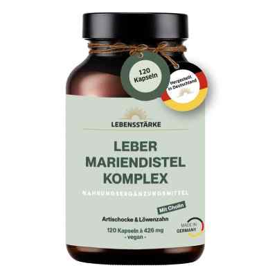 Lebensstärke Leber-Mariendistel-Komplex Kapseln 120 stk von MAKE GmbH PZN 19223754