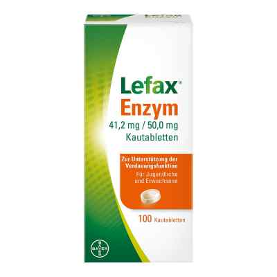 Lefax Enzym Kautabletten 100 stk von Bayer Vital GmbH PZN 14329991