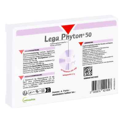 Lega Phyton 50 Ergänzungsfuttermittel für Hunde und Katzen 24 stk von O'ZOO GmbH PZN 16361527