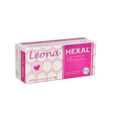 Leona Hexal 0,10 mg/0,02 mg überz.tabl. 6X21 stk von Hexal AG PZN 05991538