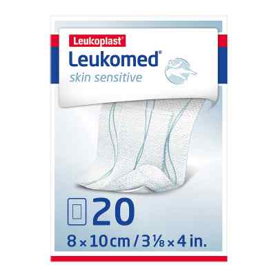 Leukomed Skin Sensitive Steril 8x10 cm Vliesverband 20 stk von BSN medical GmbH PZN 17410920