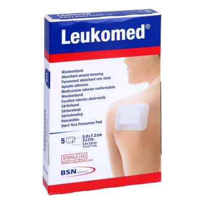 Leukomed sterile Pflaster 5x7,2 cm