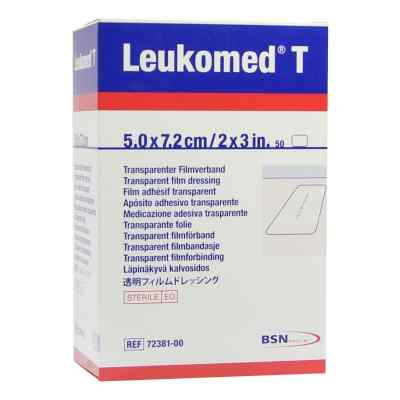 Leukomed transparent sterile Pflaster 5x7,2 cm 50 stk von BSN medical GmbH PZN 01050951