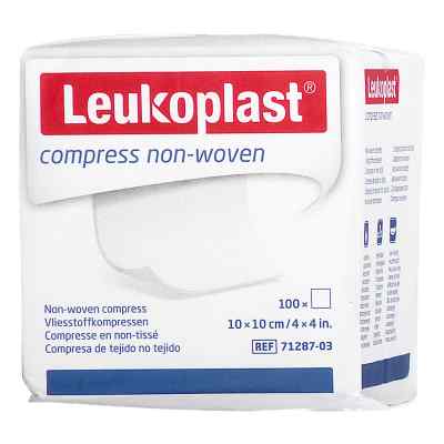Leukoplast Compress Non-woven 10x10cm Unste.4f 100 stk von BSN medical GmbH PZN 17207076