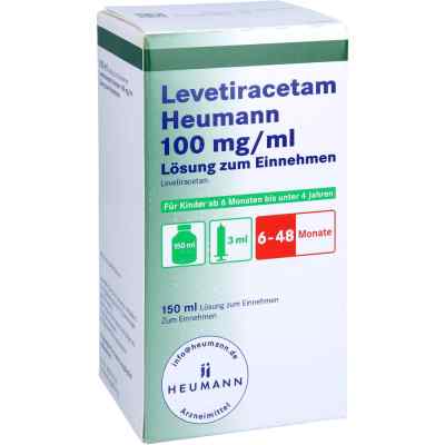 Levetiracetam Heumann 100mg/ml zum Einnehmen 3ml 150 ml von HEUMANN PHARMA GmbH & Co. Generica KG PZN 10271473