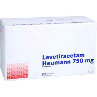 Levetiracetam Heumann 750 mg Filmtabletten Net 200 stk von Heunet Pharma GmbH PZN 16139154