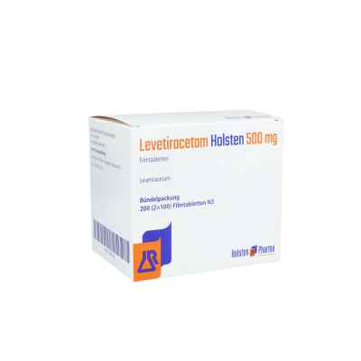Levetiracetam Holsten 500mg 200 stk von Holsten Pharma GmbH PZN 12550013