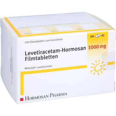 Levetiracetam-Hormosan 1000mg 100 stk von HORMOSAN Pharma GmbH PZN 09234194
