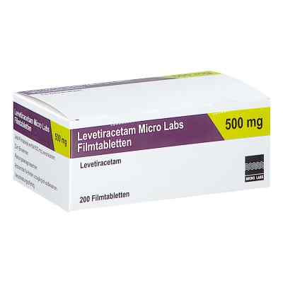 Levetiracetam Micro Labs 500 Mg Filmtabletten 200 stk von Micro Labs GmbH PZN 17819342