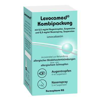 Levocamed Kombi 0,5 mg/ml At + 0,5 mg/ml Nasenspr. 1 stk von Allergopharma GmbH & Co. KG PZN 15624835
