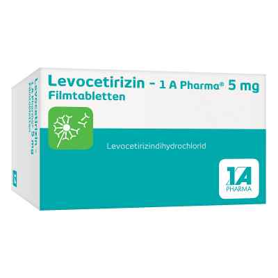 Levocetirizin-1a Pharma 5 mg Filmtabletten 100 stk von 1 A Pharma GmbH PZN 14243953