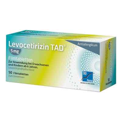 Levocetirizin TAD 5mg 50 stk von TAD Pharma GmbH PZN 09244904